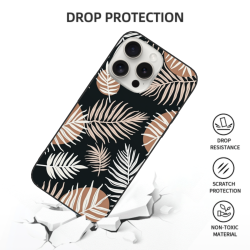 iPhone 15/Pro/Max Leaf Pattern Phone Case - okomall