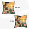 고전 미인 쿠션 커버 - 18x18인치 | Okomall