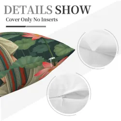 Housse de coussin 'Beauté Classique' - 18x18 pouces | Okomall