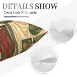 غمّاء وسادة بجماليات الرسم الصيني المائي - Okomall