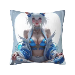 Funda de Almohada de Peluche de Dreamy Girl - Okomall