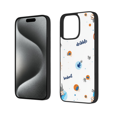 جراب iPhone 15/Pro/Max بنمط كرتوني - Okomall