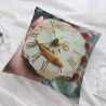 抽象紋理毛絨抱枕套 - Okomall