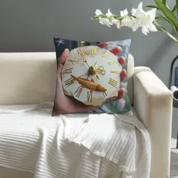 Abstract Texture Plush Pillow Cover - Okomall
