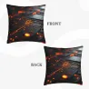 Housse de coussin à texture de circuit futuriste - Okomall