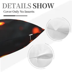 Funda de cojín con textura de circuito futurista - Okomall