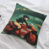Federa cuscino in peluche stile cyberpunk - Okomall