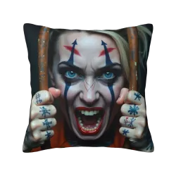 Harley Quinn Reversibler Kissenbezug - Okomall