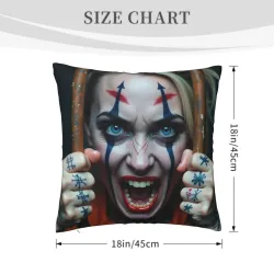 Housse de coussin Harley Quinn double face - Okomall