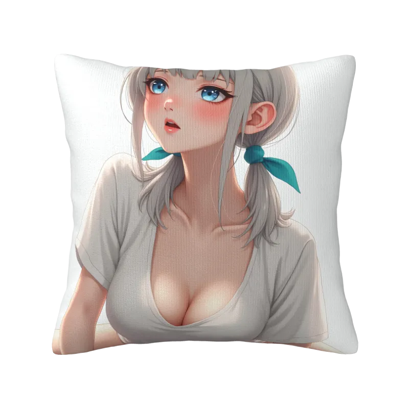 Federa Cuscino in Peluche Anime Ragazza - Okomall