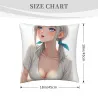 动漫少女毛绒抱枕套 - Okomall