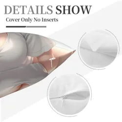 Anime Girl Plush Pillow Cover - Okomall