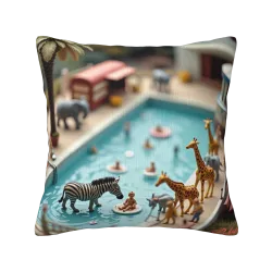 Funda de cojín divertida para parque acuático - Okomall