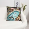 Housse de coussin amusante parc aquatique - Okomall