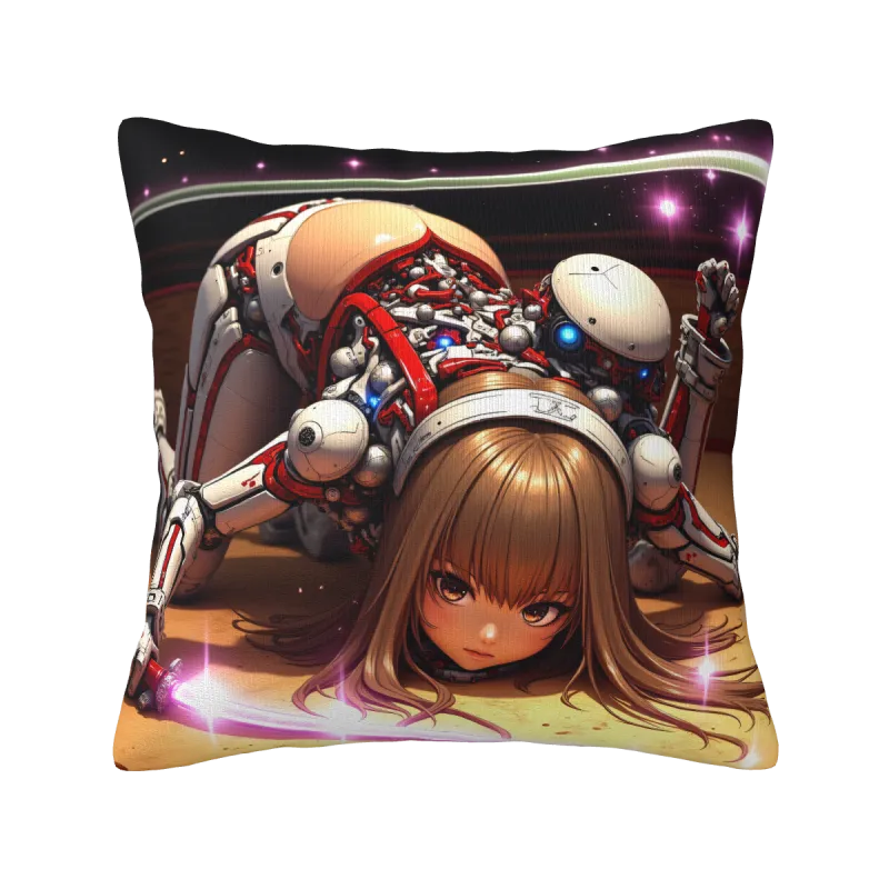 Housse de coussin cyberpunk pour fille - Okomall