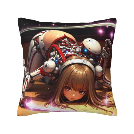 Housse de coussin cyberpunk pour fille - Okomall