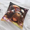賽博龐克少女抱枕套 - Okomall