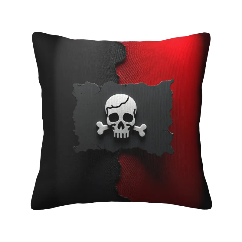 Housse de coussin en peluche à motif géométrique abstrait - Okomall