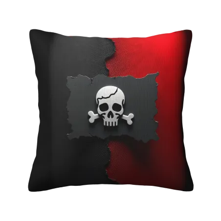 Housse de coussin en peluche à motif géométrique abstrait - Okomall