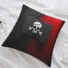 Copri-cuscino in peluche con motivo geometrico astratto - Okomall