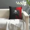 Copri-cuscino in peluche con motivo geometrico astratto - Okomall