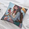 梦幻森林少女抱枕套 - Okomall 洛丽塔风格家居装饰
