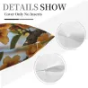 Funda de cojín de felpa con tema floral - 18x18 pulgadas | Okomall