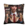 Enchanting Girl Double-Sided Printed Plush Pillow Cover - Okomall