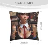 Enchanting Girl Double-Sided Printed Plush Pillow Cover - Okomall
