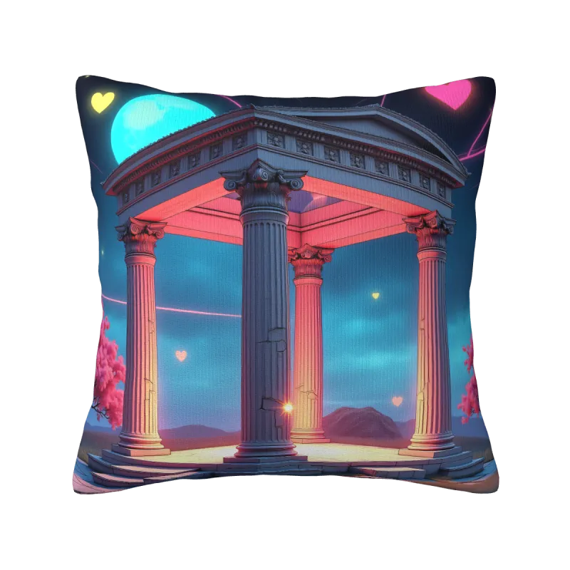 夢幻星空毛絨抱枕套 - Okomall