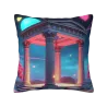 Dreamy Galaxy Plush Pillow Cover - Okomall