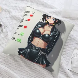 可愛少女毛絨抱枕套 - Okomall