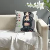 Federa Cuscino in Peluche Ragazza Adorabile - Okomall