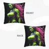 Federa Cuscino in Peluche Stile Cyberpunk per Ragazza - Okomall
