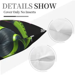 غطاء وسادة فروي بفتيات سايبربانك - Okomall
