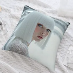 Fashion Portrait Plush Pillow Cover - okomall