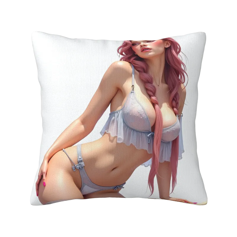 Copri Cuscino in Peluche Sexy - Stampa a Corpo Intero | OKOMALL