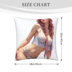 Copri Cuscino in Peluche Sexy - Stampa a Corpo Intero | OKOMALL