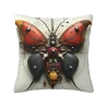Housse de coussin papillon mécanique steampunk - Okomall