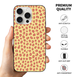 iPhone 15/Pro/Max 豹紋手機殼 - okomall - 個性手機殼客製