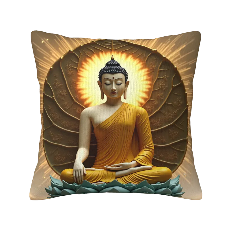 Zen Radiance Fluffy Pillow Cover - Okomall
