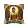 Zen-Glanz Plüschkissenbezug - Okomall