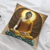 Zen-Glanz Plüschkissenbezug - Okomall