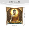 Zen-Glanz Plüschkissenbezug - Okomall