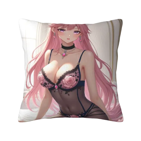 Copri Cuscino in Peluche di Ragazza Anime - Okomall