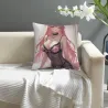 Copri Cuscino in Peluche di Ragazza Anime - Okomall