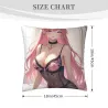 Copri Cuscino in Peluche di Ragazza Anime - Okomall