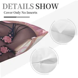 Copri Cuscino in Peluche di Ragazza Anime - Okomall