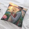 唯美少女風景抱枕套 - Okomall