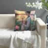 Federa cuscino paesaggio ragazza estetica - Okomall